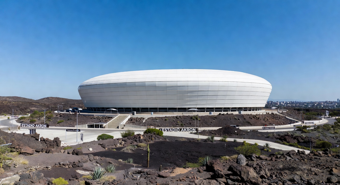 Estadio Akron view 3