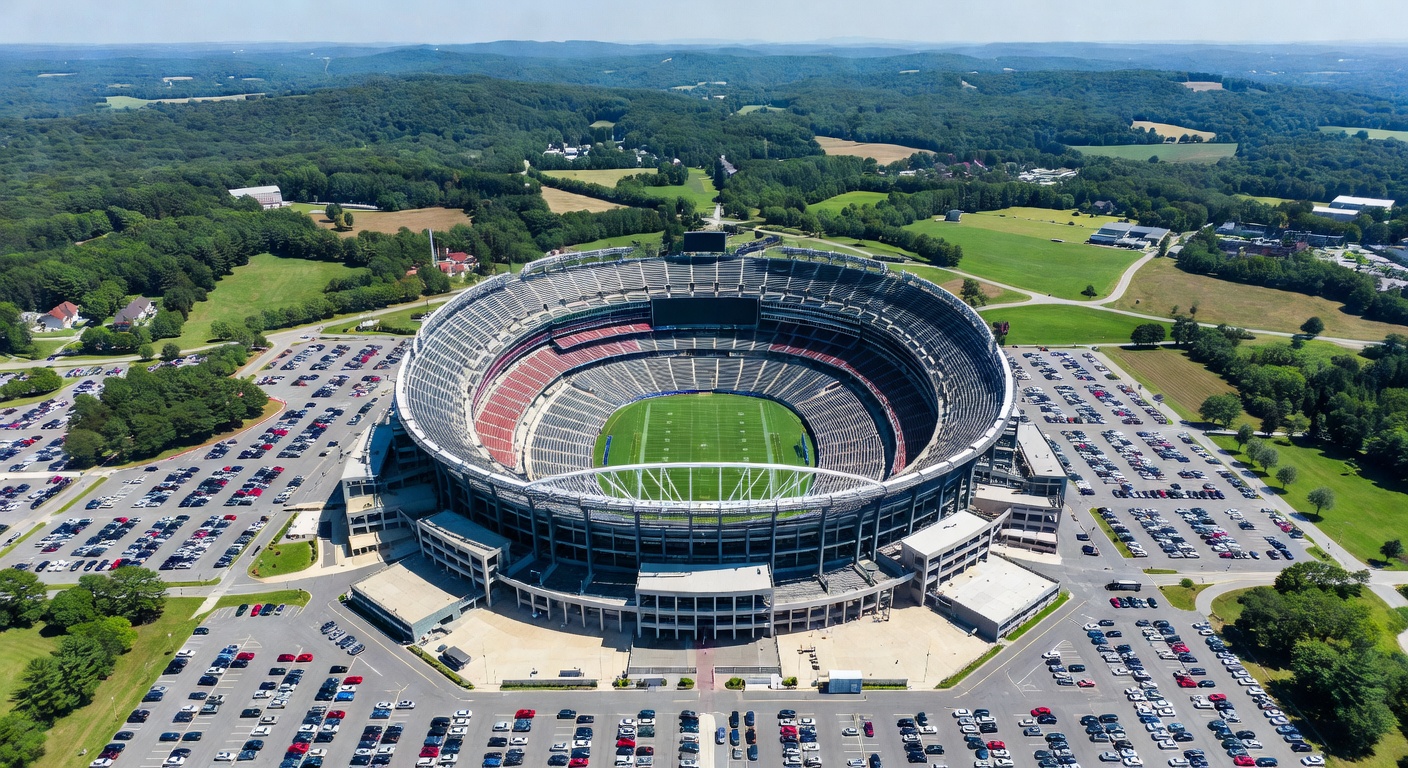 Gillette Stadium view 1