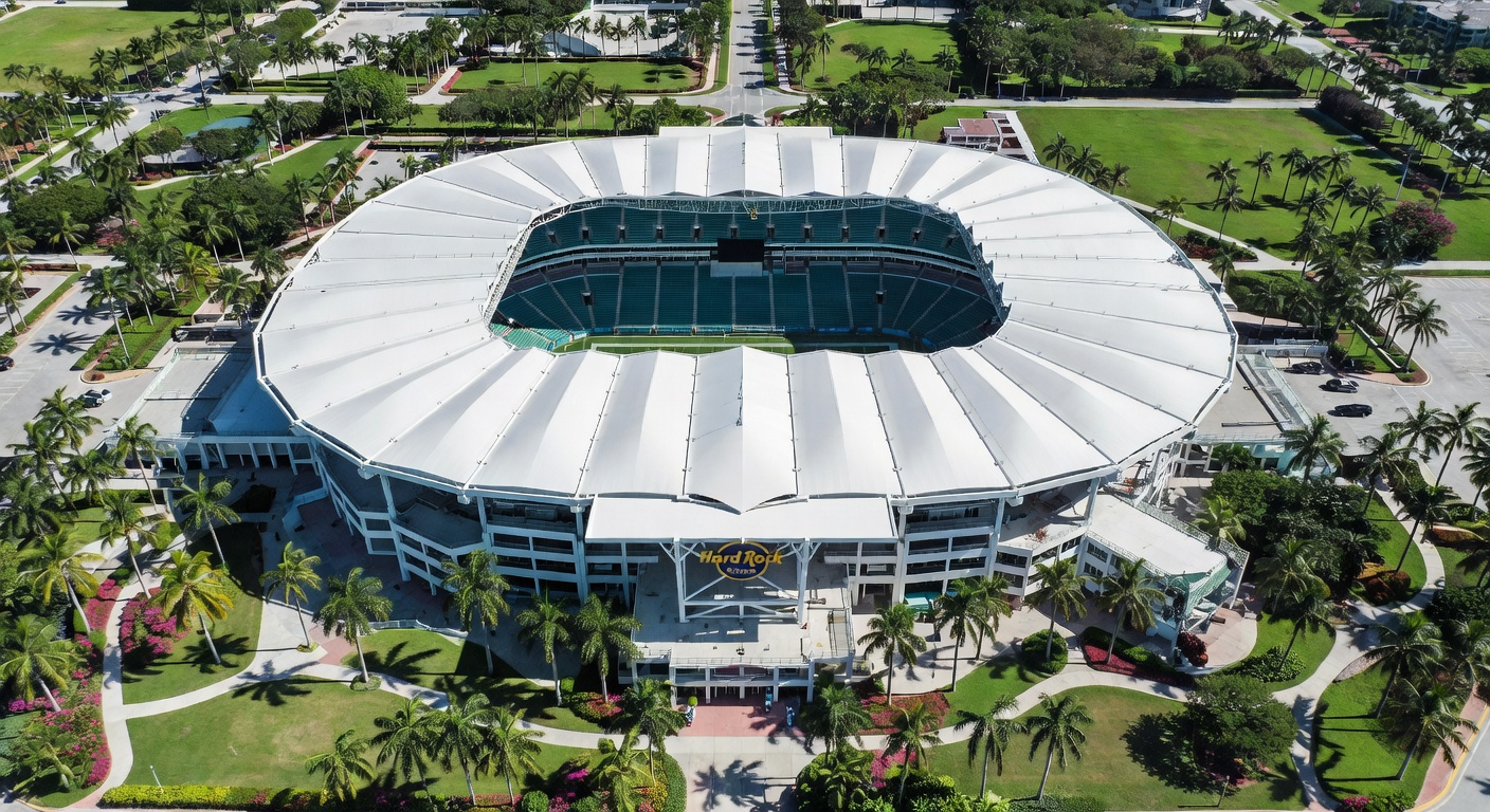 Hard Rock Stadium view 1