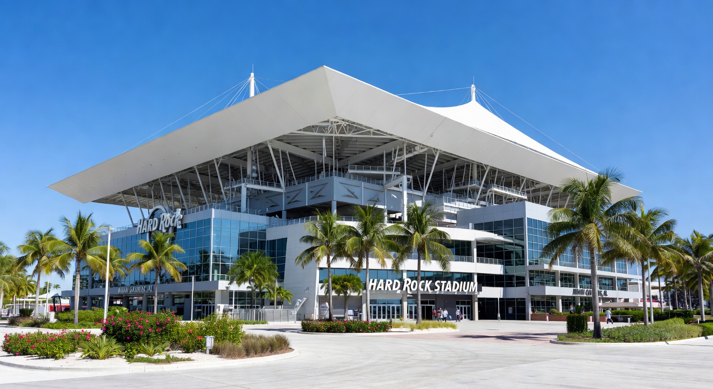 Hard Rock Stadium view 3