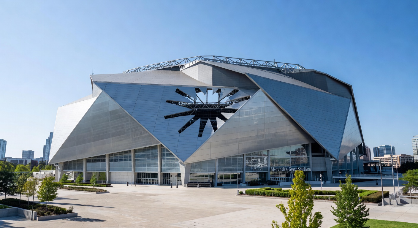 Mercedes-Benz Stadium view 3